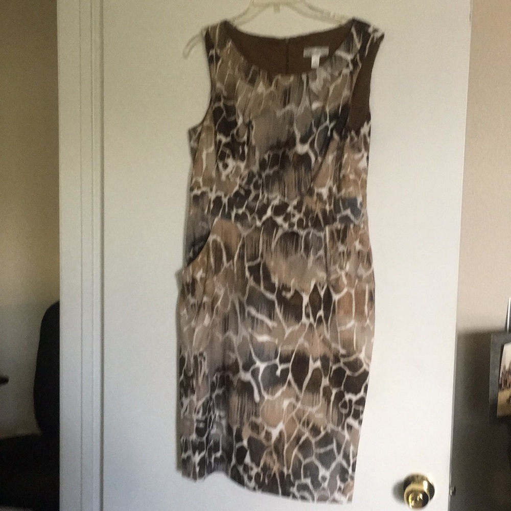 Animal print dress